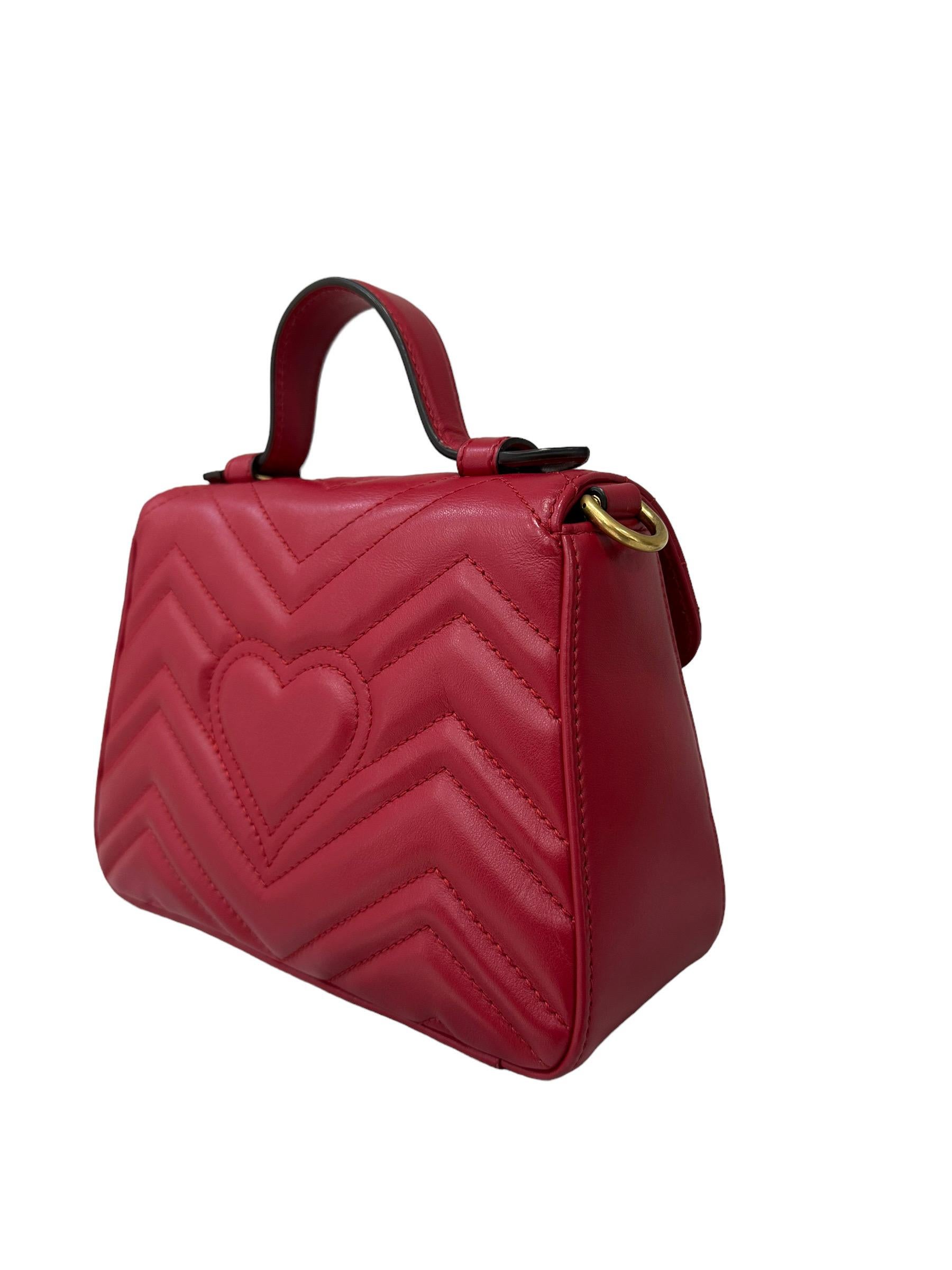 Gucci Marmont 20 Handle Rossa 6