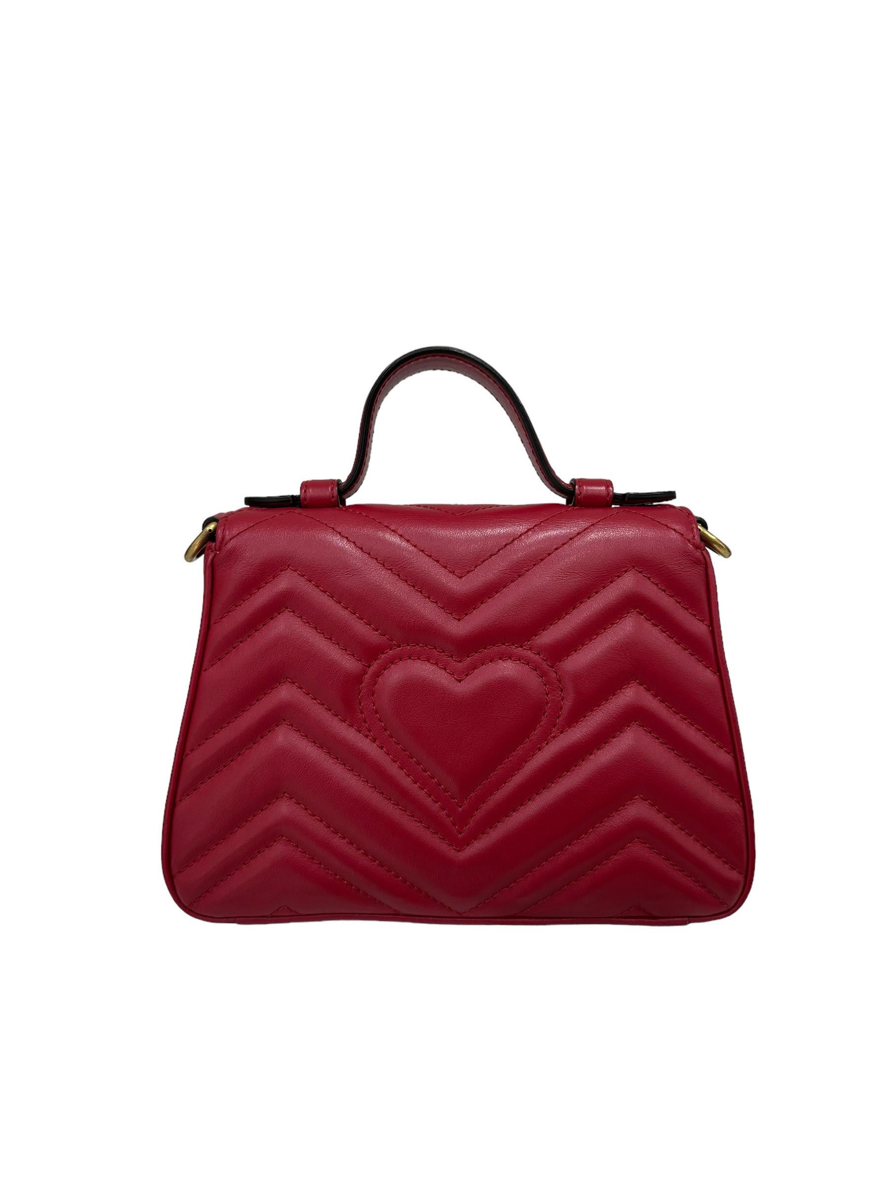 Gucci Marmont 20 Handle Rossa 4