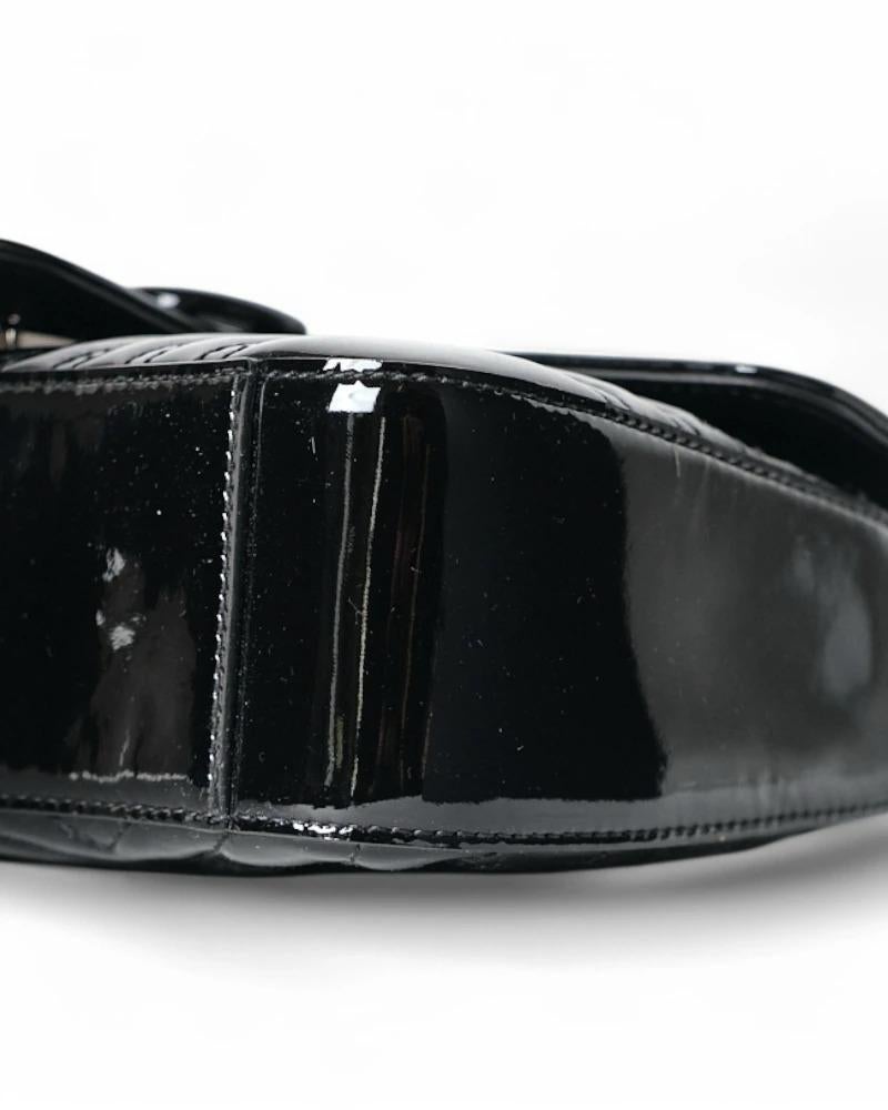 Gucci Marmont 26 GG Matelassé Patent Leather 4