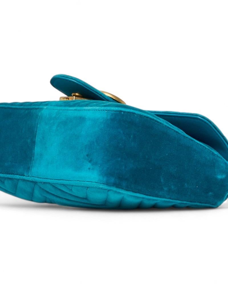 Gucci Marmont 26 Matelassé Velours Tuchese 2