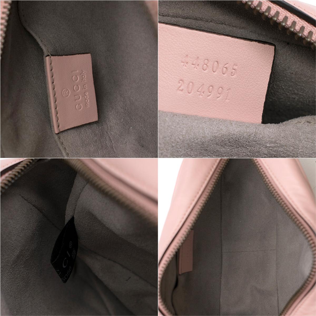 Gucci Marmont Baby Pink Matelasse Mini Camera Bag 1