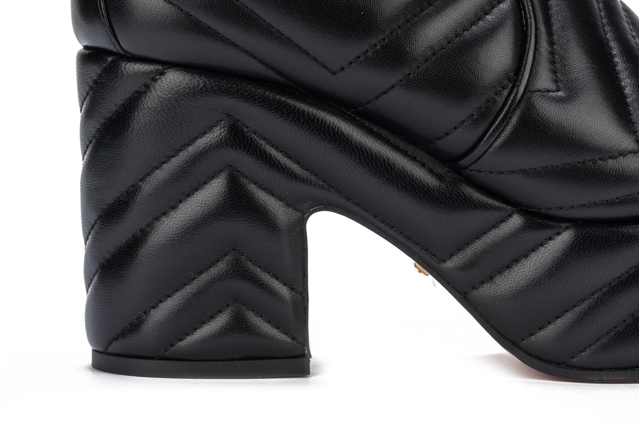 Gucci - Bottes Marmont noires BNIB Pour femmes en vente