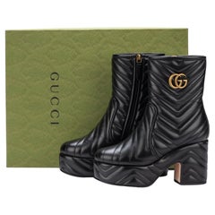 Gucci Marmont Boots Black BNIB