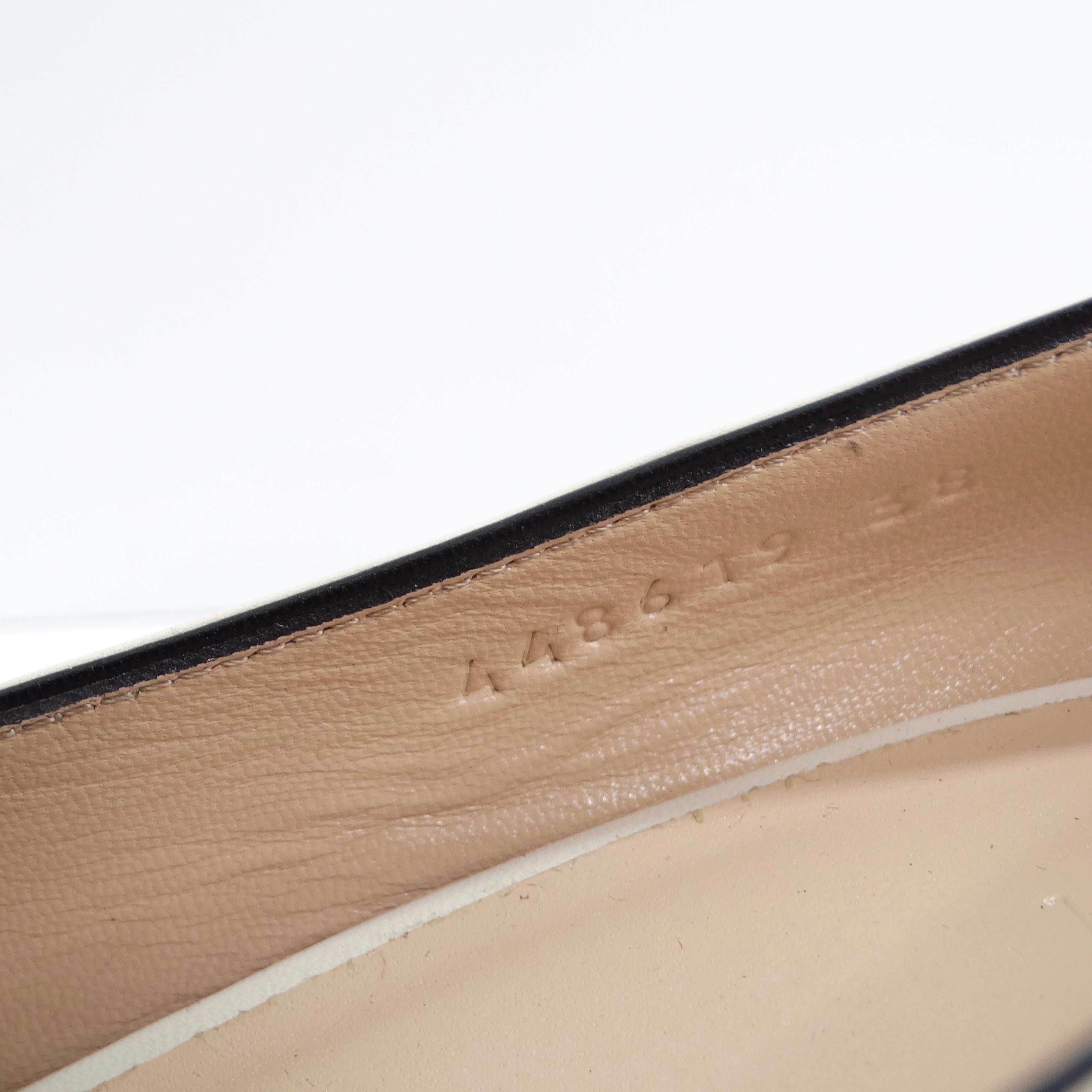 Gucci Marmont Loafer 55 mm à franges en cuir en vente 7