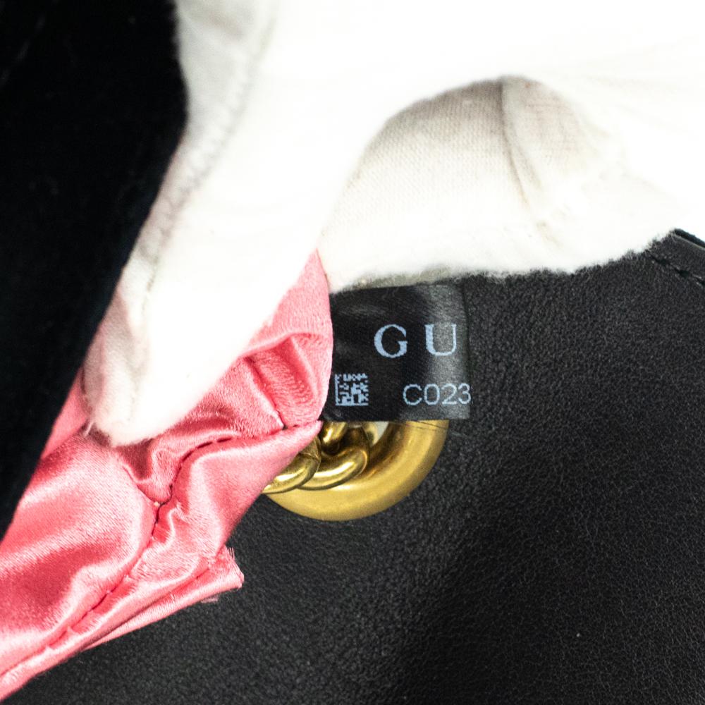 Gucci, Marmont in black velvet 3