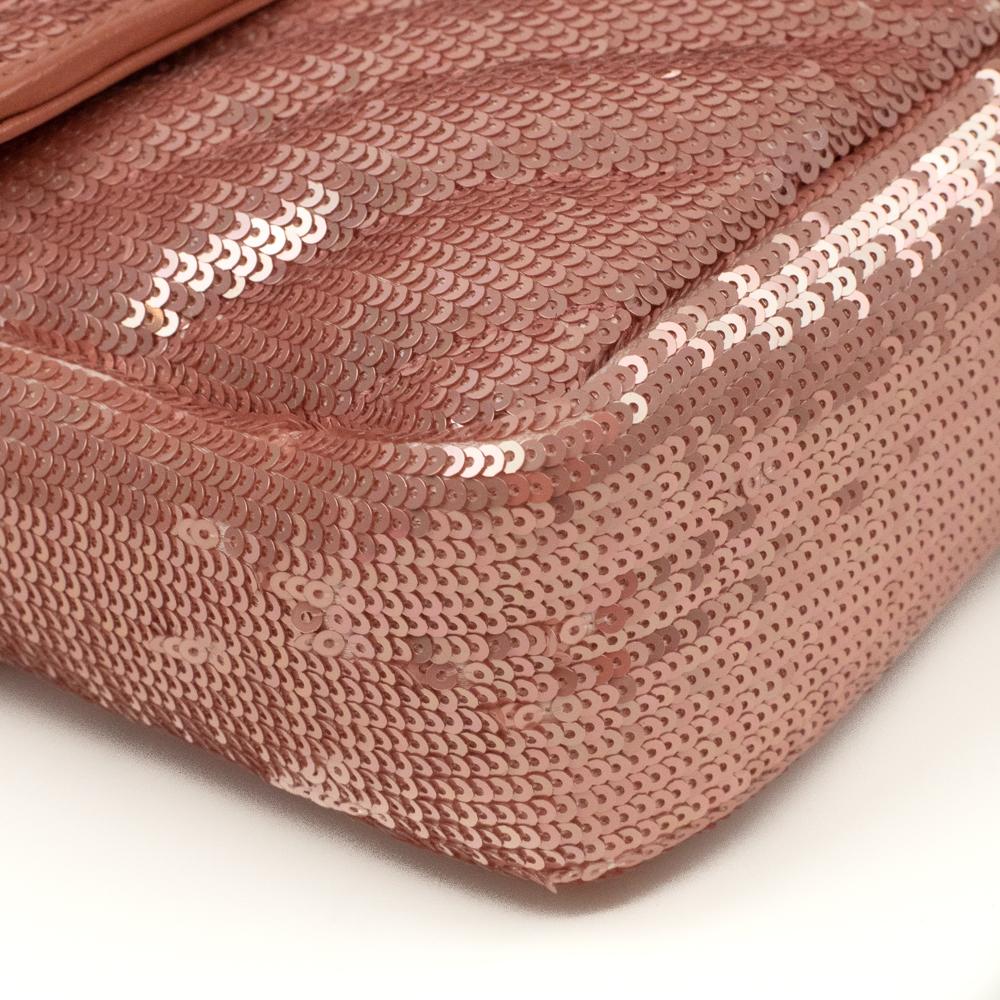 GUCCI, Marmont aus rosa Pailletten im Angebot 8
