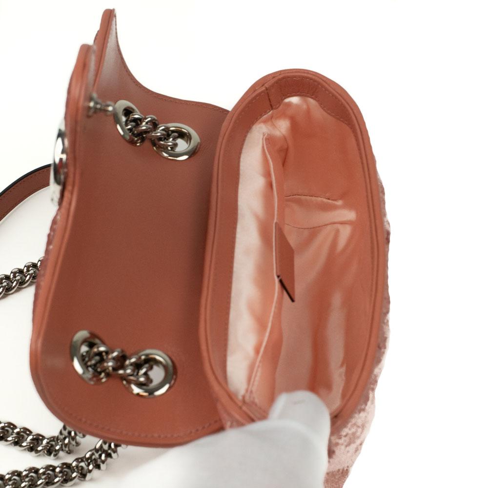 GUCCI, Marmont aus rosa Pailletten Damen im Angebot
