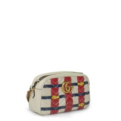 GUCCI, Marmont in white leather