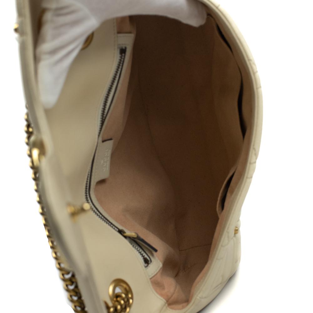 Women's GUCCI, Marmont Large in beige leather For Sale