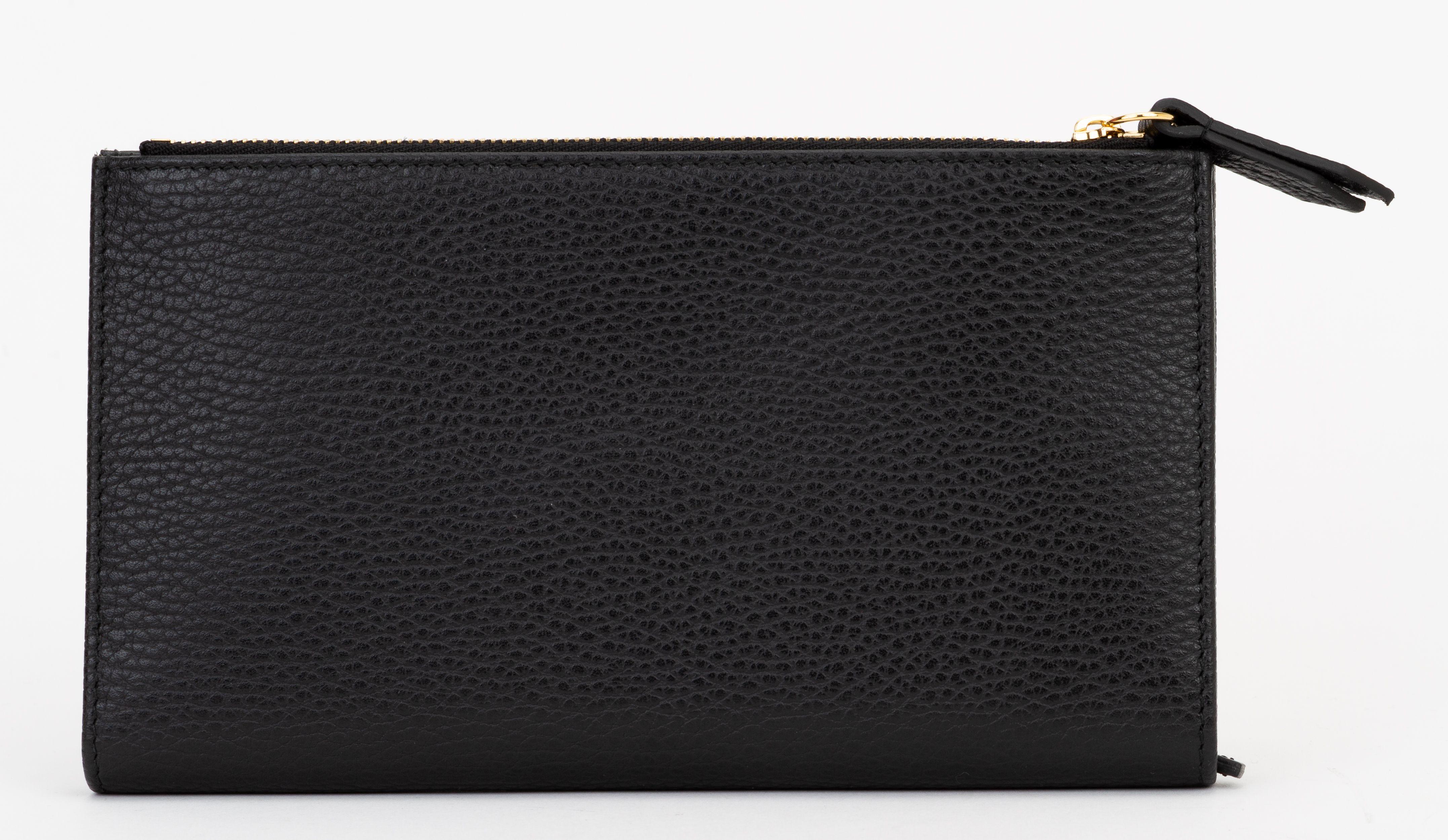 Nero Gucci Pochette in pelle Marmont NIB in vendita