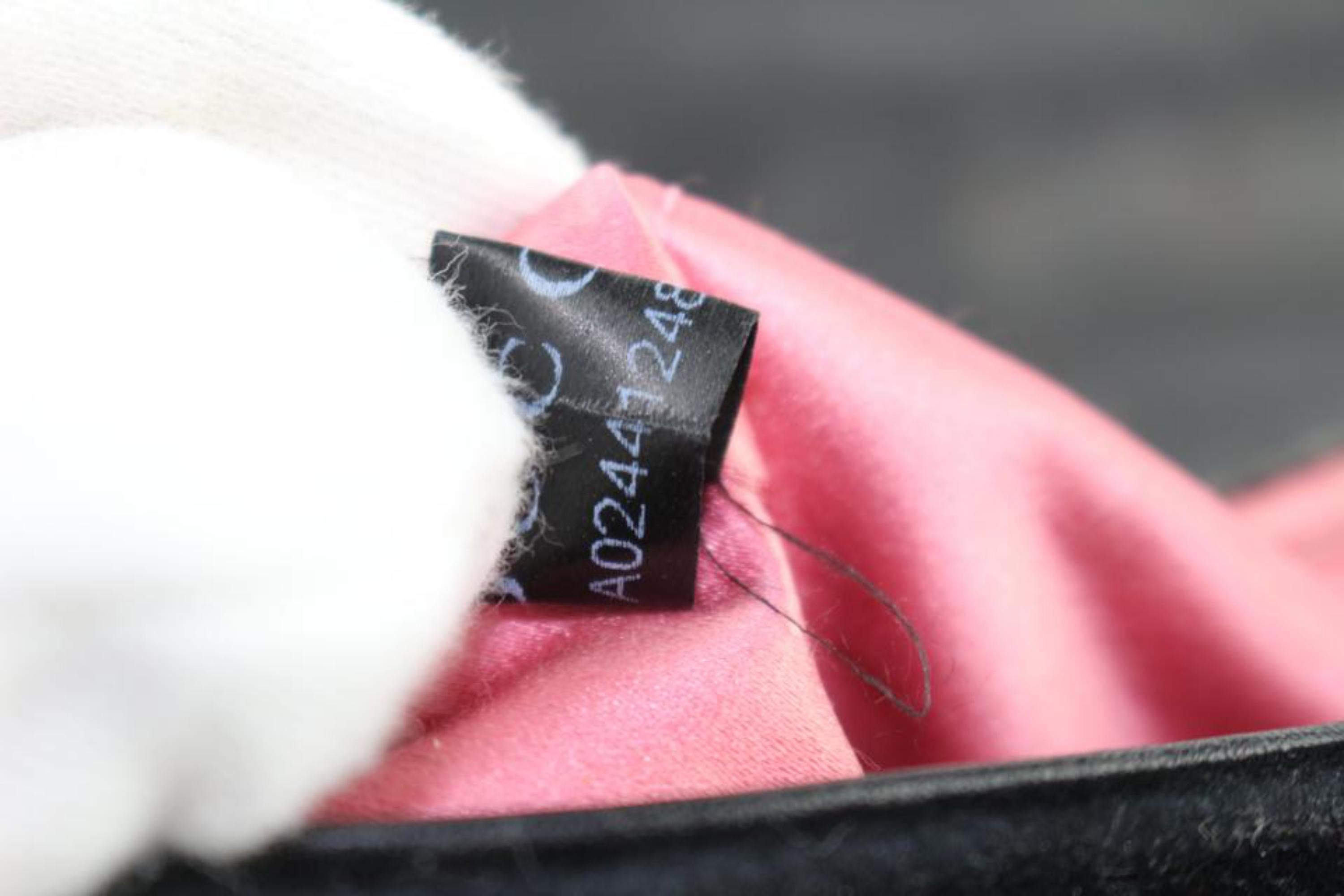 Gucci Marmont Matelasse Mini Gg 6ge0104 Black Velvet Cross Body Bag For Sale 2