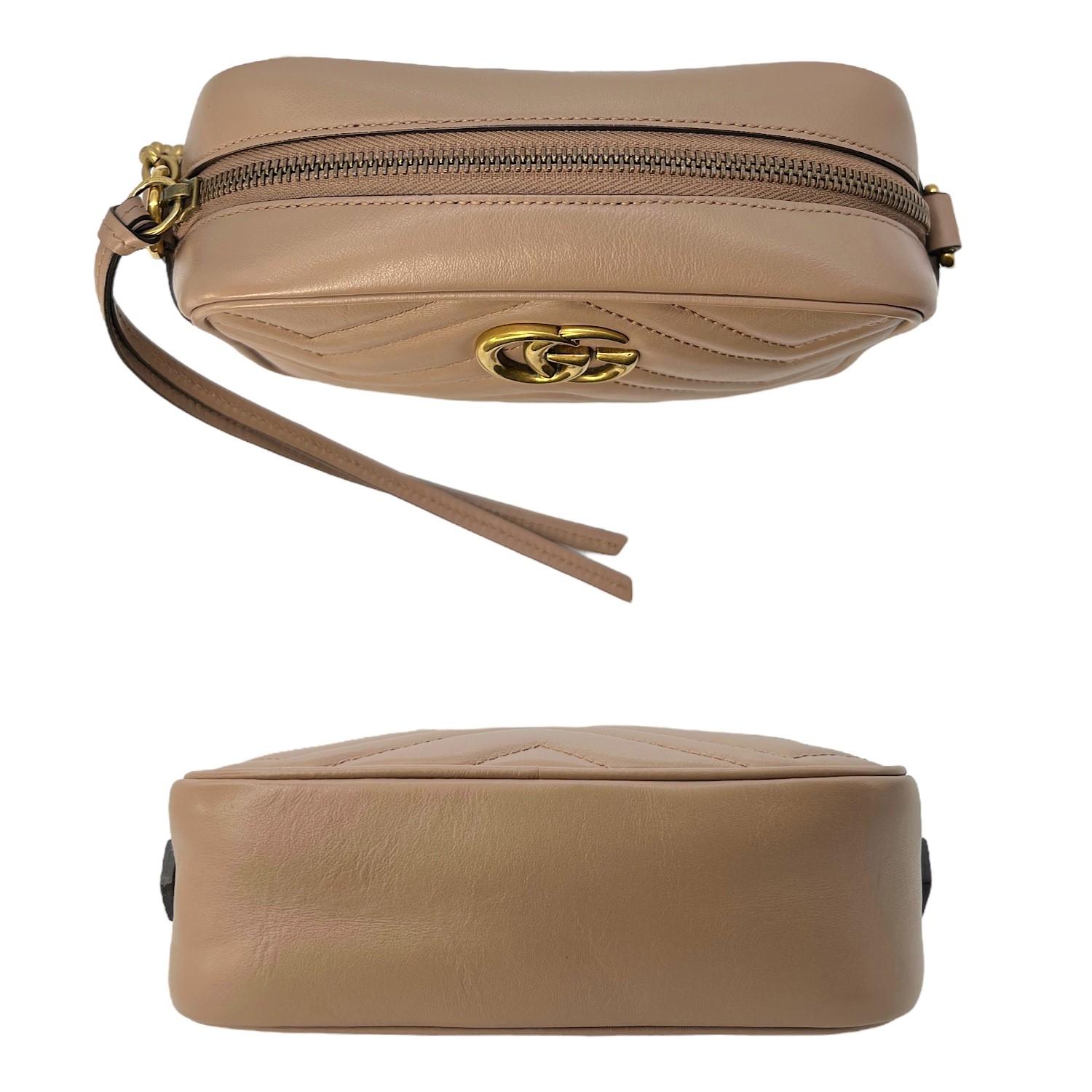 Gucci Marmont Matelassé Mini Shoulder Bag 1