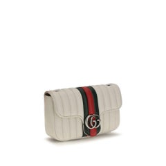 Gucci Marmont Shoulder Bag — White