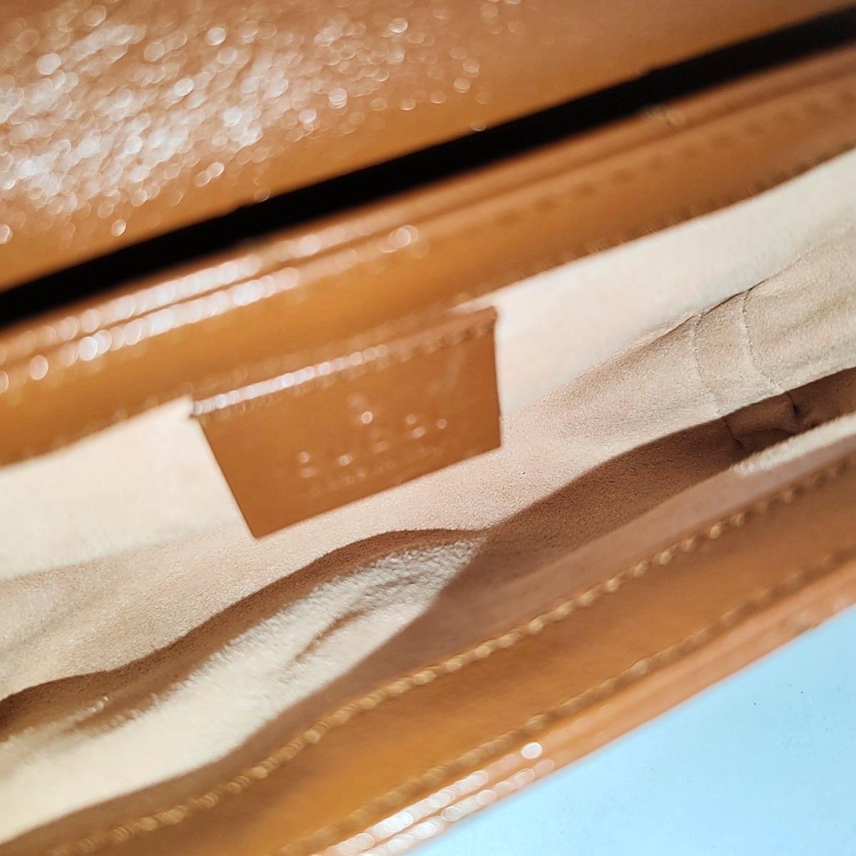 Gucci Marmont Super Mini Flap Chocolate Brown Leather Crossbody Bag en venta 4