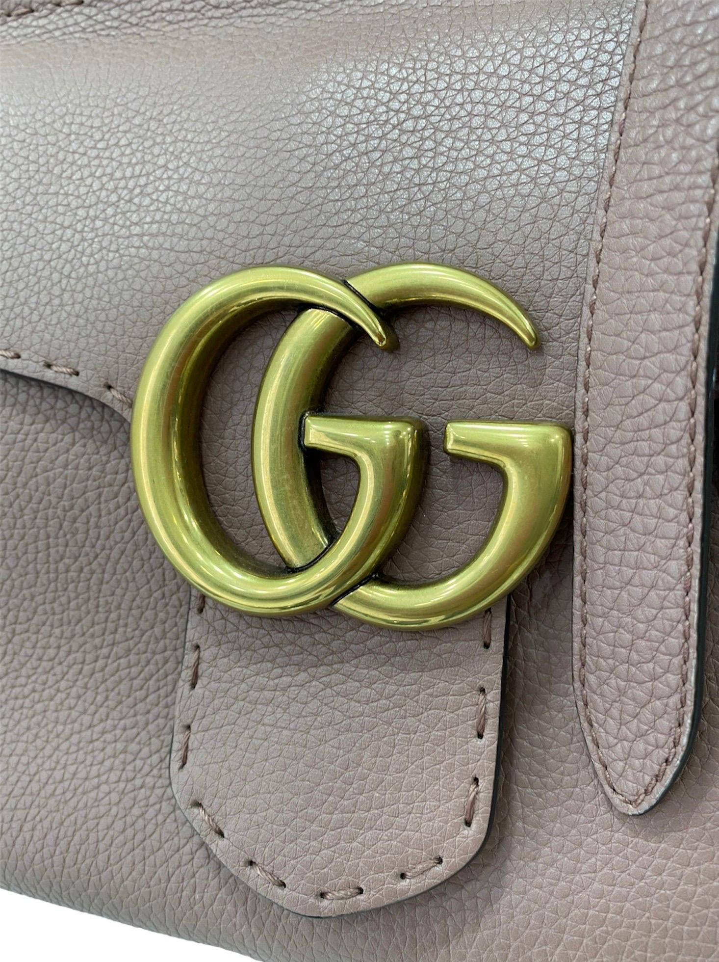 Gucci Marmont Top Handle Tasche Rosa 2