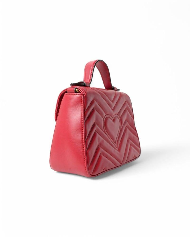 Women's Gucci Marmont Top Handle Small Red For Sale