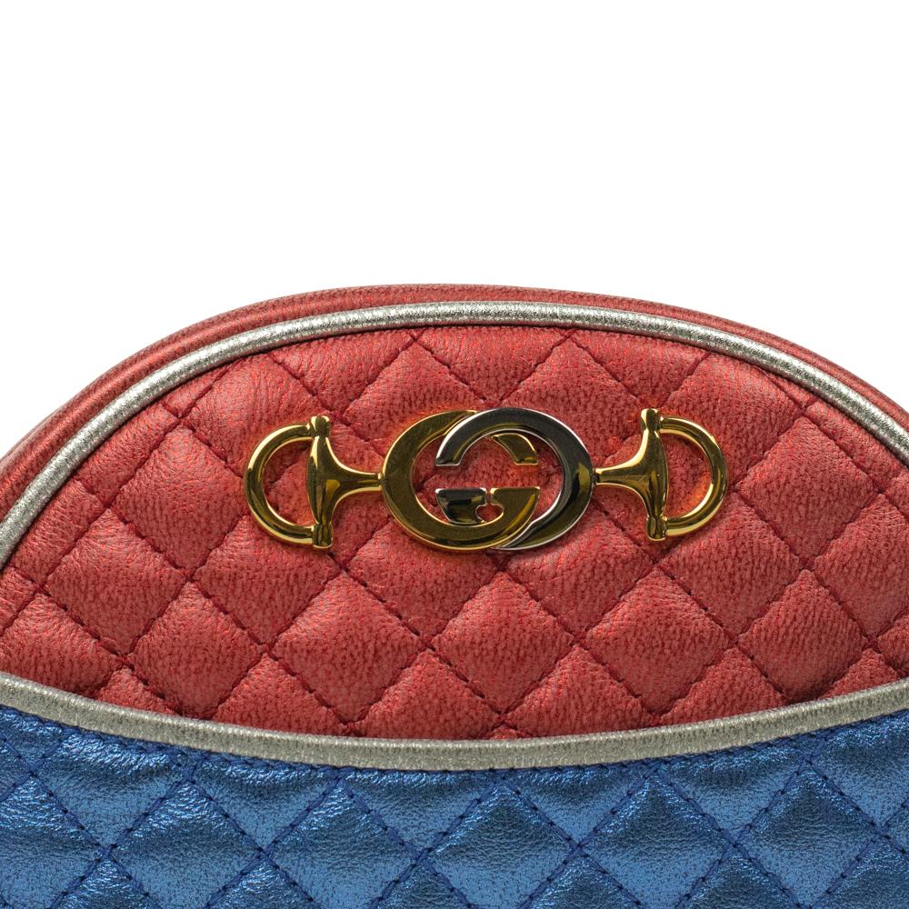GUCCI, Marmont Vintage in multicolor leather 3