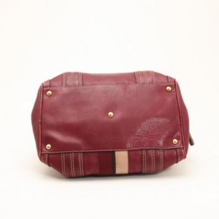 Gucci Aviatrix Medium Boston Satchel in pelle marrone in vendita 1