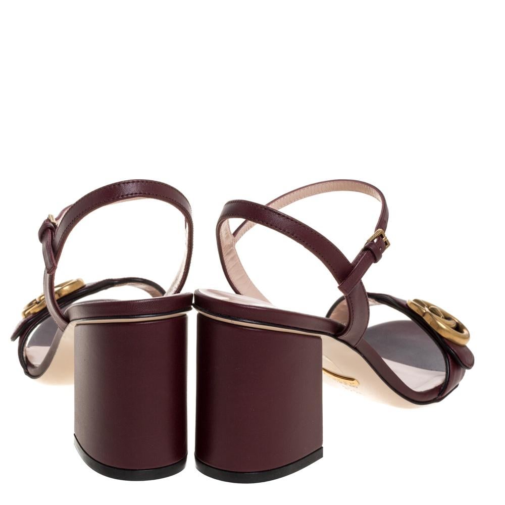 gucci marmont heels