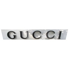 Gucci Marquee Store Sign from a New York Building