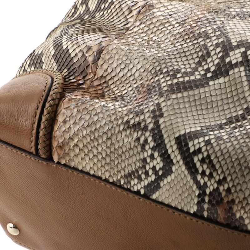 Gucci Marrakech Tote Python Medium 2