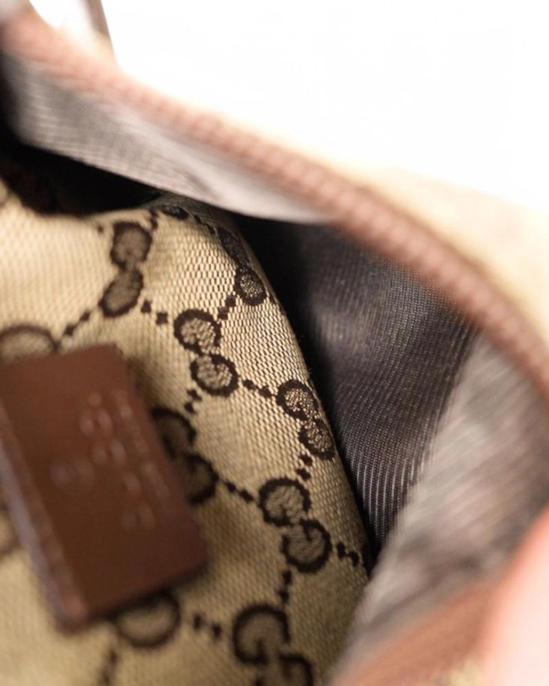 Gucci GG Supreme Fanny Pack Brown 8