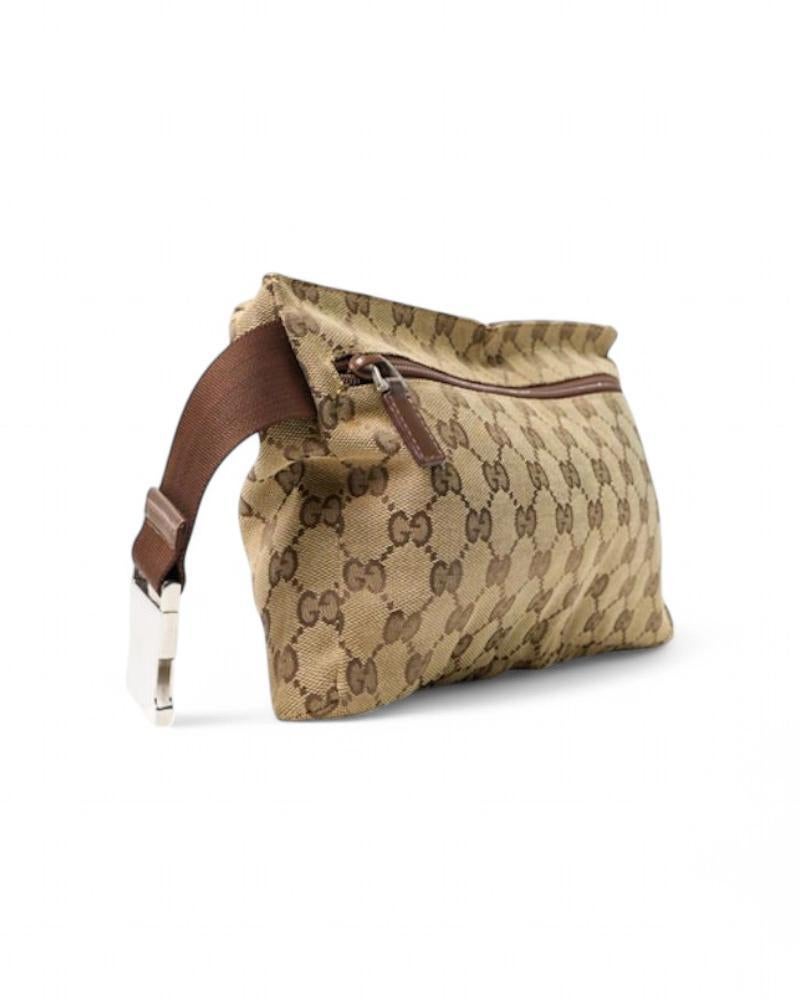 Gucci GG Supreme Fanny Pack Brown 1