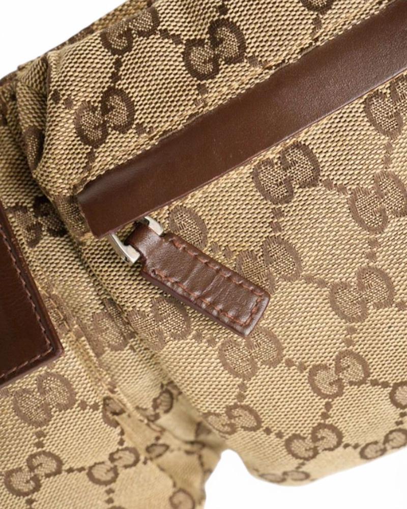 Gucci GG Supreme Fanny Pack Brown 5