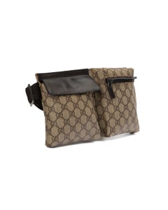 Gucci Fanny Pack Task Small GG Supreme Brown