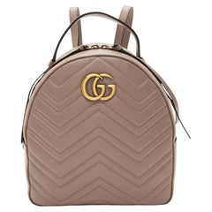 Gucci Matelasse Leather GG Marmont Backpack
