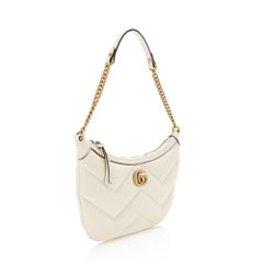 Gucci Matelasse Leather GG Marmont Small Shoulder Bag