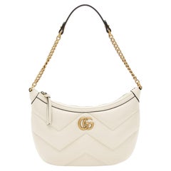 Gucci Matelasse Leather GG Marmont Small Shoulder Bag