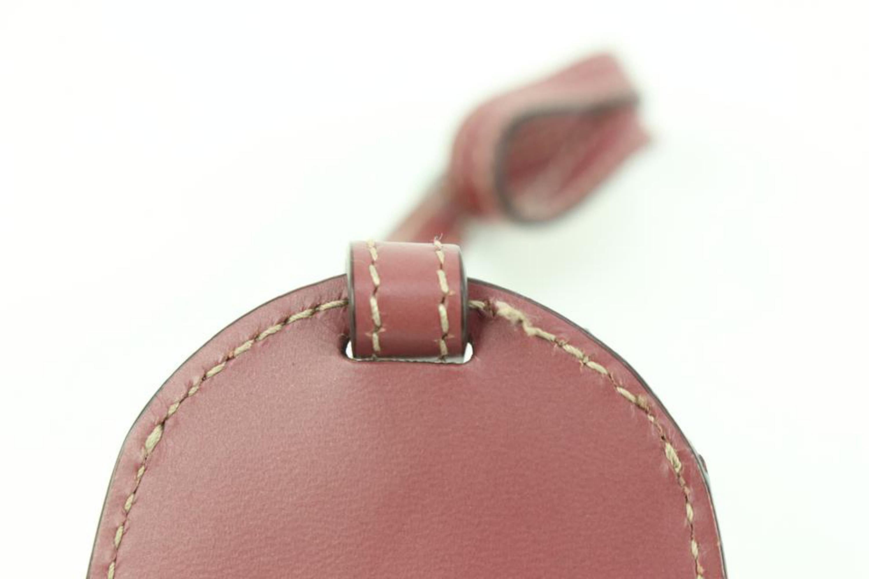 Étiquette de bagage Gucci Mauve Clochette de sac fourre-tout réversible Supreme GG 44g85 en vente 2