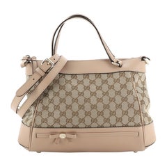 Gucci Mayfair Convertible Tote GG Canvas Small