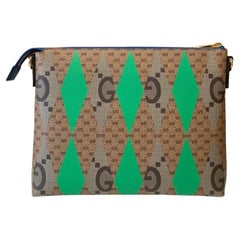 Gucci Medium GG Rhombus Print Messenger Bag