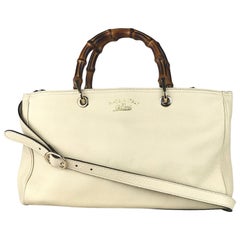 Gucci Medium Soho Cream Leather Brossbody Bag