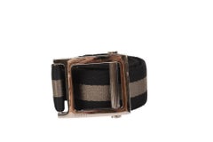 Gucci Men Belt Adjustable Striped Size 95/Medium, S1432