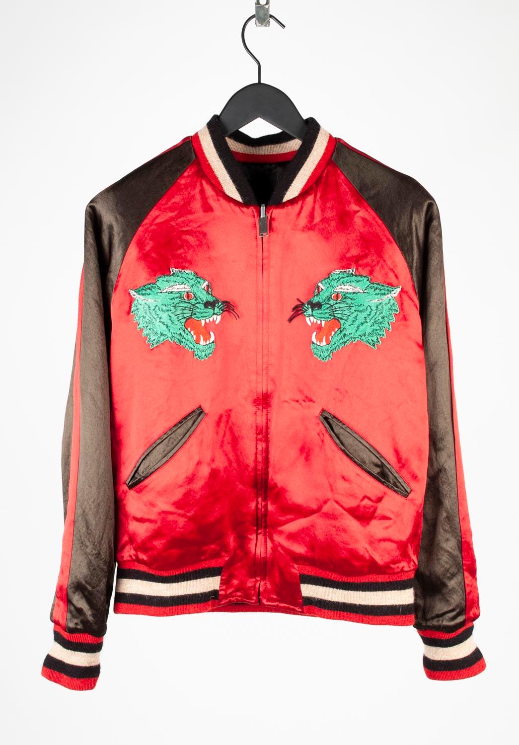 Gucci Men Bomber Jacket Reversible, ITA50 (M/L), S668  For Sale 2