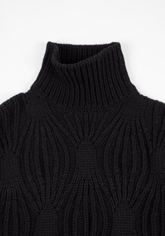 Gucci Men Heavy Knit Sweater Runway by Tom Ford Size M