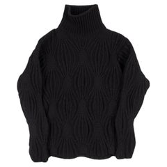 Gucci Men Heavy Knit Sweater Runway by Tom Ford Size M
