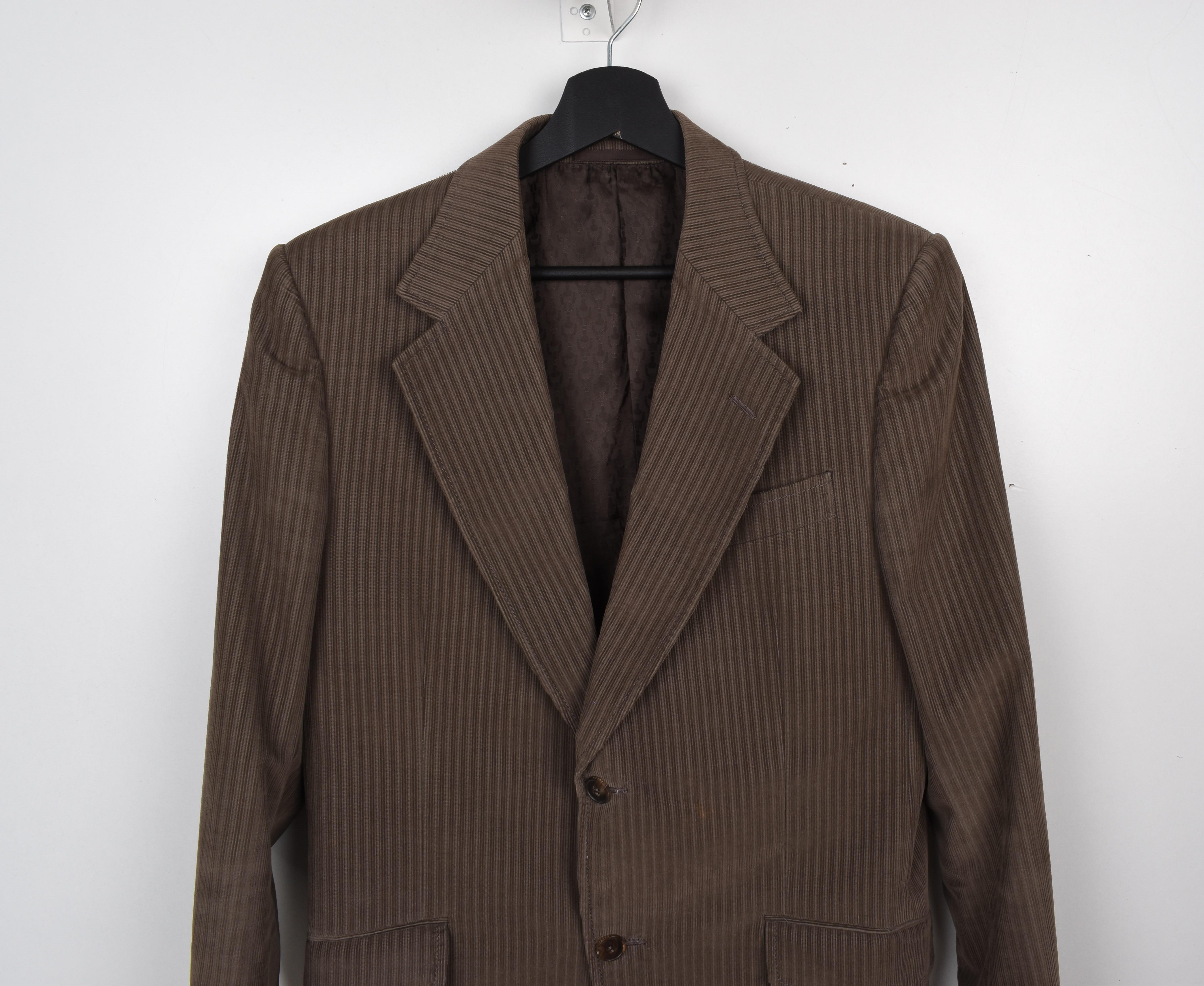 Gucci Herren Jacke Blazer Cord Größe IT50-M/L, S1647 im Angebot 6