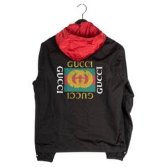 Gucci Men Jacket Bomber Hooded Size IT48 – M/L, S1356
