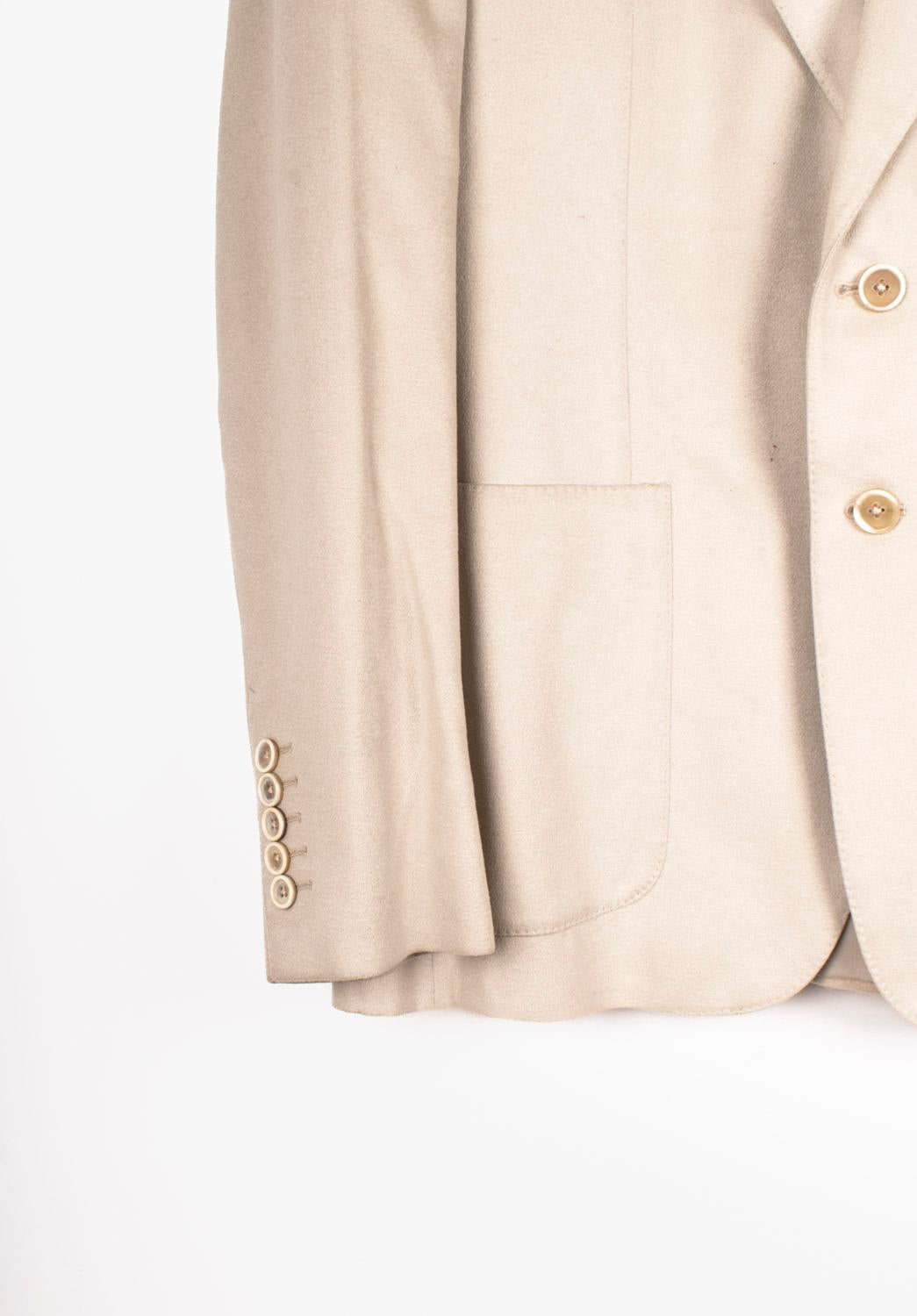 Gucci Men Jacket Casual Soft Blazer Size IT50/L In Excellent Condition For Sale In Kaunas, LT