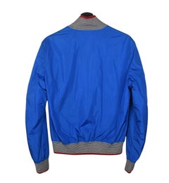 Gucci Herren Jacke gepolsterter Bomber Windschutz Größe ITA46/M