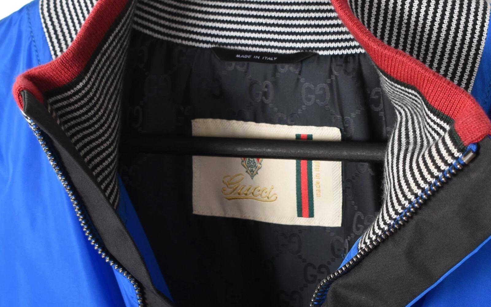 Gucci Uomo Giacca Bomber Imbottita Antivento Taglia ITA46/M In condizioni ottime in vendita a Kaunas, LT