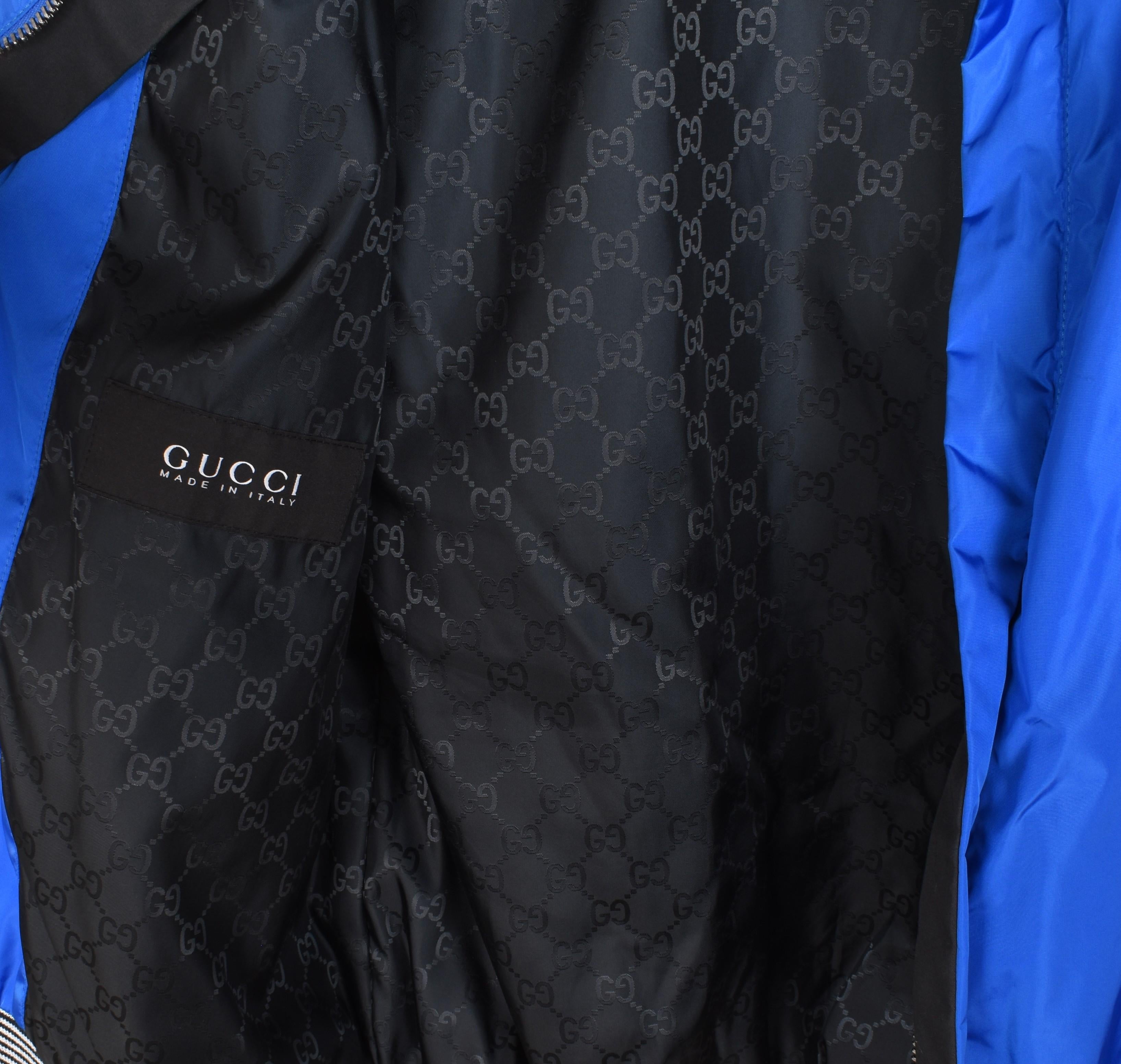 Chaqueta Gucci Hombre Bomber Acolchada Protección Viento Talla ITA46/M, S1434 en venta 3