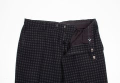 Gucci Men Pants Wool Check Size ITA52R/Large, S1247