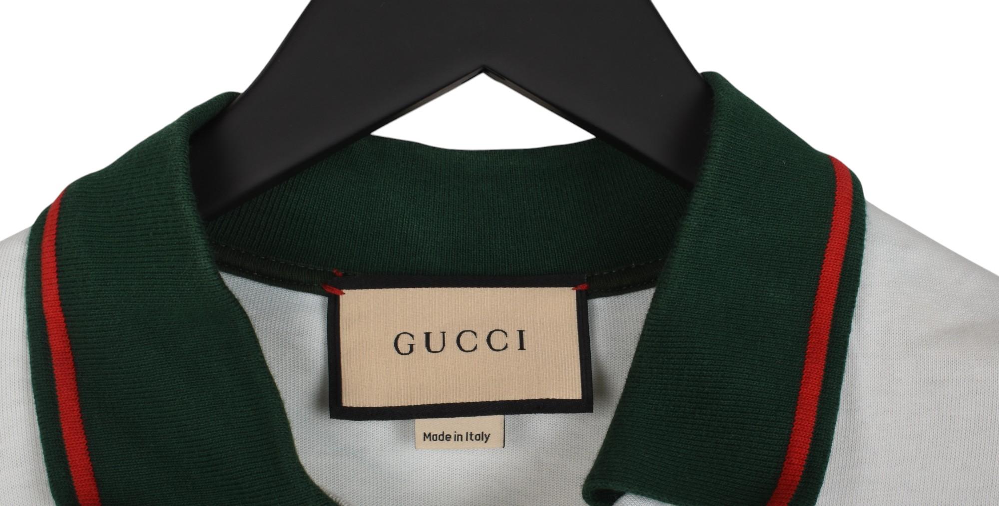 Gucci Herren Poloshirt Top Oversized Fit Größe M/L, S1478 im Angebot 3