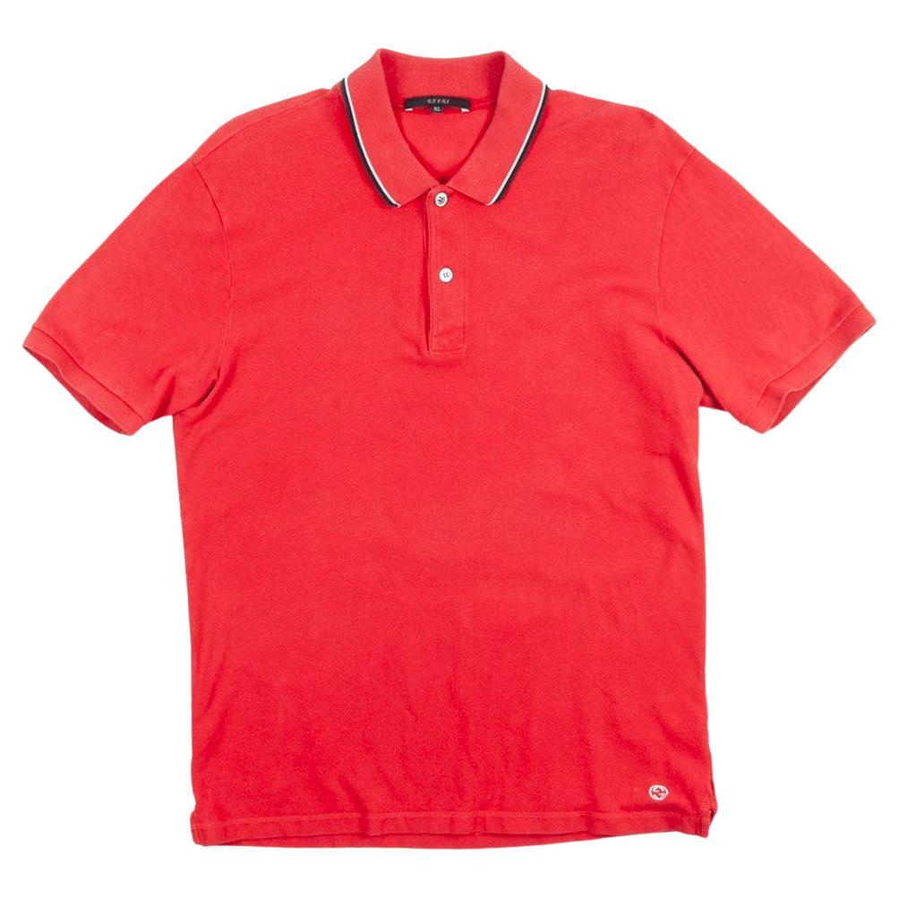 Gucci Men Polo T shirt, XL, S649  For Sale