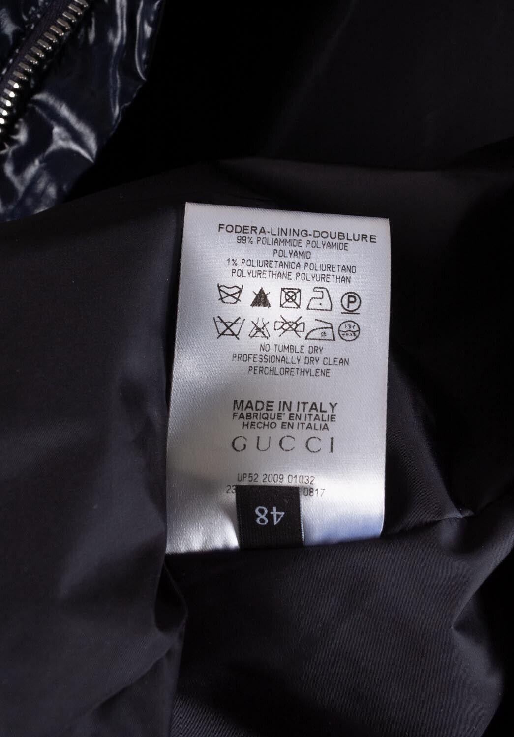 Gucci Men shinny bomber Jacket, S340 For Sale 3